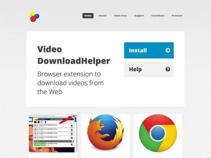 Video Download Helper - DownloadHelper - Download Helper - Video Downloader Brow