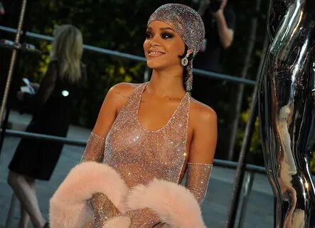 Red Carpet Regrets: Rihanna On Her Iconic Swarovski Naked Dr