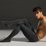 Quality Goods Men's Thermal Underwear Socks Leggings Solid C