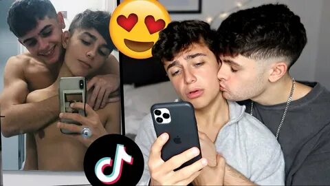 REACTING TO GAY COUPLE TIK TOKS (Gay Reacts) - YouTube