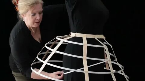How to Make a Cage Crinoline - YouTube