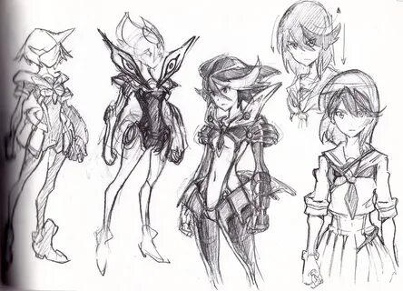 Art of Kill la Kill Vol. 1: Collection of Initial Concept De