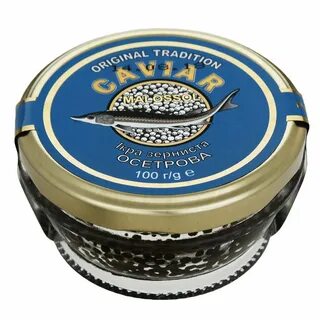 Икра зернистая осетра CAVIAR MALOSSOL, 100г Caviar Malossol 