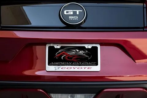 2015-2019 Mustang Coyote License Plate Frame - RPIDesigns.co
