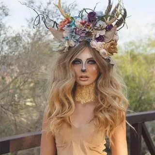 This woodland deer headpiece has been a best seller this yea