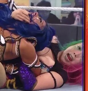 WWE Diva Asuka Nip Slip - Fappenist