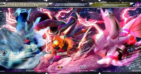 Dialga Palkia And Giratina Fusion - Janel Star