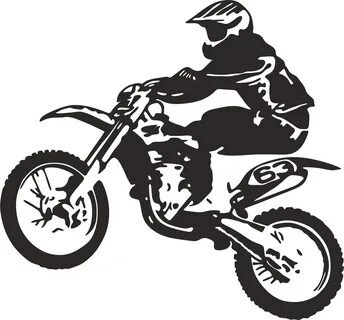 Download Icon Moto 1 - Dirt Bike Wheelie Logo PNG Image with
