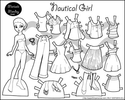 paper dolls black and white Shop Clothing & Shoes Online