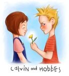 A modification of the character of Calvin or Hobbes
