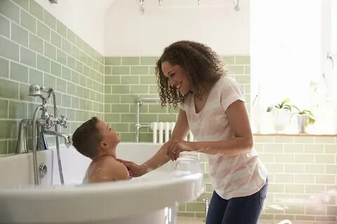 Multitasking Moms: Use Bath Time to Clean More Than Just the