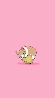 Cartoon Cute Animal Iphone Wallpaper ipcwallpapers Dog wallp