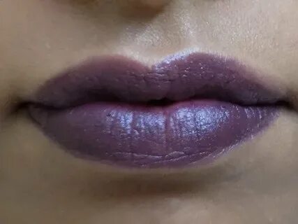 MAC Smoked Purple Lipstick Review Makeupandbeauty.com