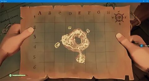 Sea Of Thieves Treasure Map