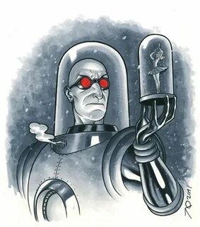 Mr. Freeze by Joe Quinones DC Comics. Mr FREEZ. PENGUIN. Янд