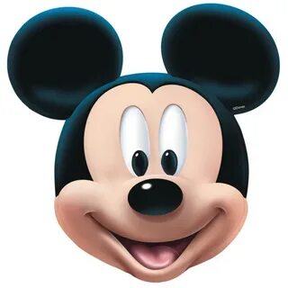 mickey mouse face - Clip Art Library