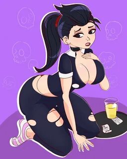 Big Mantis on Twitter: "Some fan-art of @Shadbase’s Stacy.