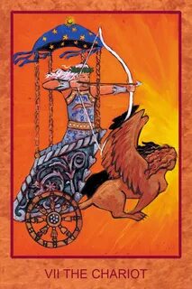 Tarot and Oracle Decks by Lisa de St. Croix: THE CHARIOT