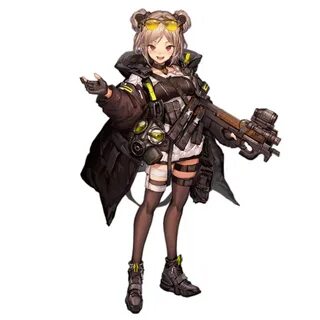 P90 - P90 - Girls' Frontline Wiki Character art, Anime chara