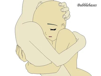 Hug Chibi Anime Couple Base - Reptileman Wallpaper