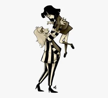 Cute Beetlejuice Cartoon Lydia, HD Png Download , Transparen