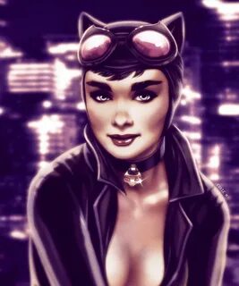 Catwoman Portrait by EddieHolly on DeviantArt Catwoman, Catw