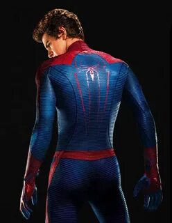 Actor Andrew Garfield as " The Amazing Spiderman" in the lat