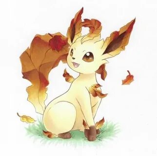 Leafeon - Autumn Pokemon, Pokemon drawings, Cute pokemon wal