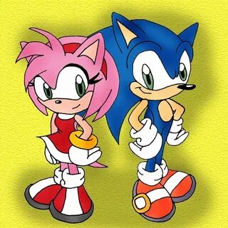 sonic and amy Sonic and Amy by luna777 Sonic and amy, Sonic,