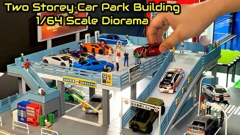 Two Storey Car Park Building 1/64 Diorama Review - YouTube
