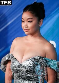 Lana Condor Displays Her Sexy Big Boobs at the amfAR Gala (1