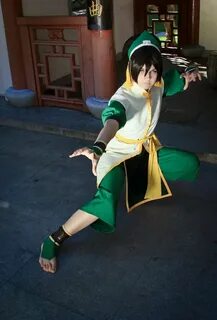 Give Up! Avatar cosplay, Toph cosplay, Cute cosplay