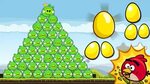Angry Birds - SECRET GOLDEN EGG BIRDDAY VS PIGGIES! - YouTub