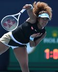 Tennis ace Naomi Osaka wows in bright blue bikini and with s