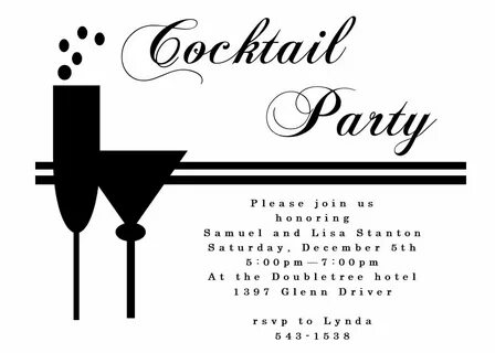 Wedding Cocktail Party Invitation - Mickey Mouse Invitations