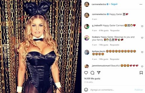 Carmen Electra abre perfil de fotos y videos en red social para adultos Revista 
