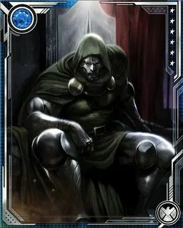 The Master Doctor Doom card Marvel villains, Doom, Marvel co
