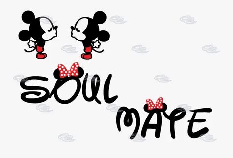 Mickey Mouse Minnie Mouse T-shirt Soulmate The Walt - Mr And