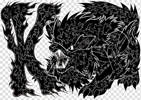 Carnivora Demon White Legendary creature Font, Altered Beast