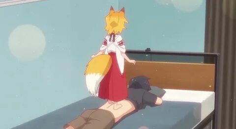 Sewayaki Kitsune no Senko-san Fox Girl Foot Massage Anime - 
