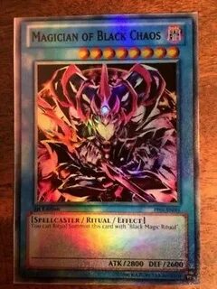 Yu Gi Oh! MAGO NERO DEL CHAOS MAGICIAN OF BLACK CHAOS DARK A