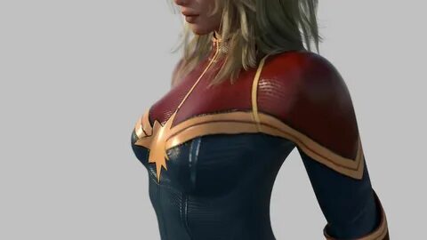 Captain marvel boobs.