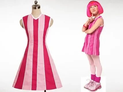 Lazy Town Cosplay Stephanie Costume Set Lazy town, Lazy town