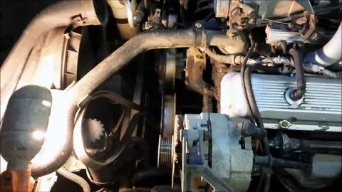 smog pump removal for Corvette - YouTube