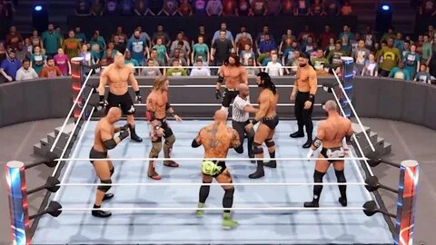WWE2K22 (AJ Styles, Batista, McIntyre, Edge, Reigns,HHH, Gol