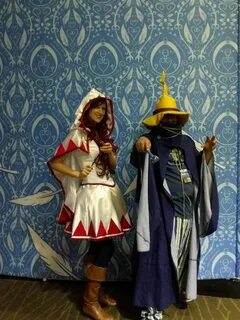 White mage and black mage from Final Fantasy Black mage, Cos