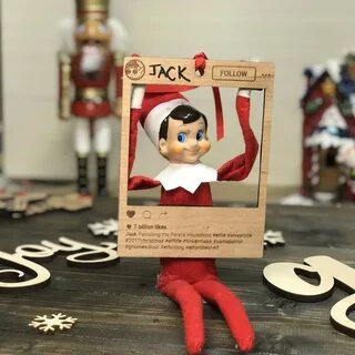 Personalized elf on the shelf ornament - Elf on the shelf Pr