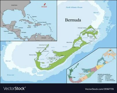 Bermuda Map Hamilton Vector Images (36)