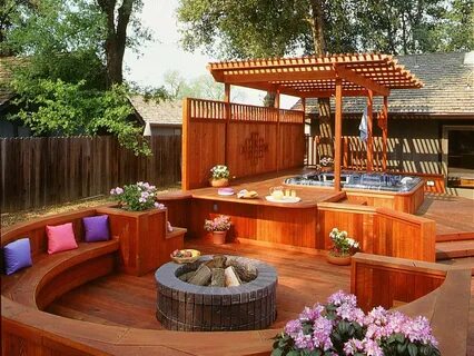 Covered Outdoor Patio Design Pictures