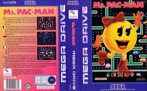 Ms. Pac-Man para Sega Mega Drive - Genesis